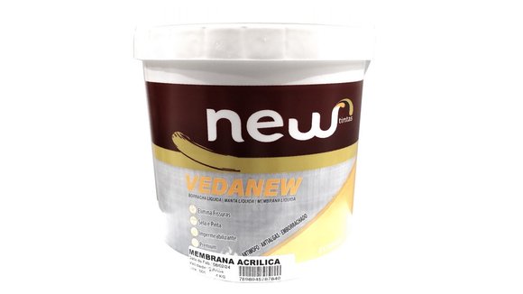Imagen de VEDANEW MEMBRANA ACRILICA 4 KG