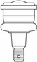 Imagen de ROTULA INFERIOR CHEVROLET D40 81/95 - SILVERADO 97/03