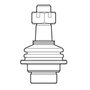 Imagen de ROTULA INFERIOR NISSAN FRONTIER 2005-2009