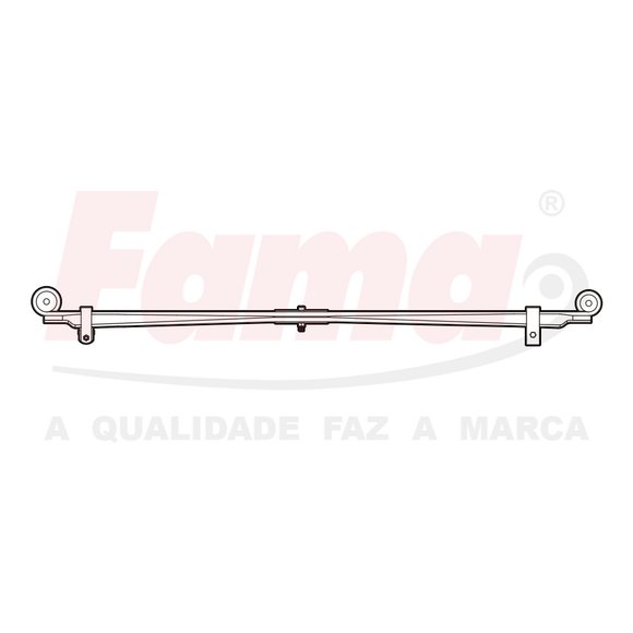Imagen de ELASTICO TRASERO CHEVROLET S10 2006 EN ADELANTE