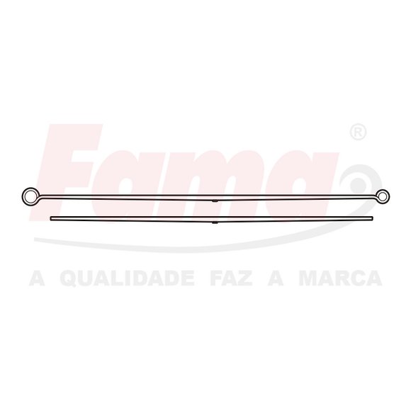 Imagen de ELASTICO TRASERO FIAT STRADA 2000 EN ADELANTE