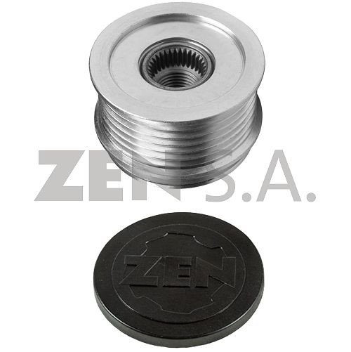 Imagen de POLEA DE ALTERNADOR 6PK CON EMBRAGUE VOLKSWAGEN BORA/FOX