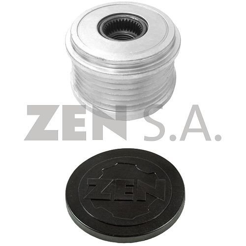 Imagen de POLEA DE ALTERNADOR 6PK CON EMBRAGUE RENAULT CLIO II 1.5DCI