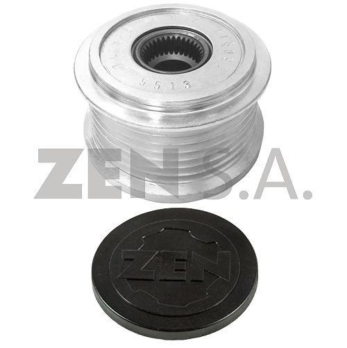 Imagen de POLEA DE ALTERNADOR 7PK CON EMBRAGUE TOYOTA LAND CRUISER 3.0