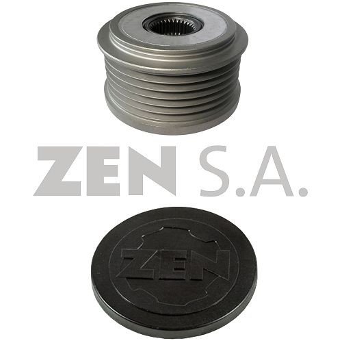 Imagen de POLEA DE ALTERNADOR 6PK CON EMBRAGUE LINEA CHEVROLET