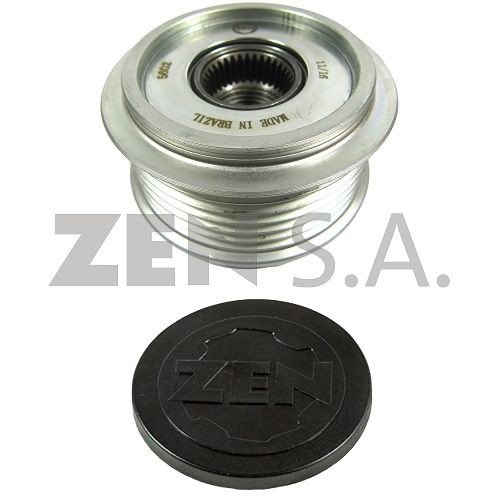 Imagen de POLEA DE ALTERNADOR 6PK CON EMBRAGUE AUDI A4/A5/Q5 CON VALEO