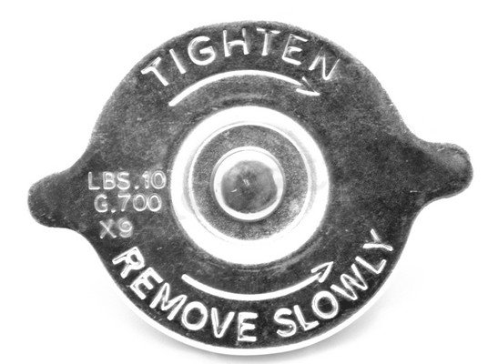 Imagen de TAPA RADIADOR FIAT 128 79. . .(0.80 KG) OREJA 16MM (NAP-W)