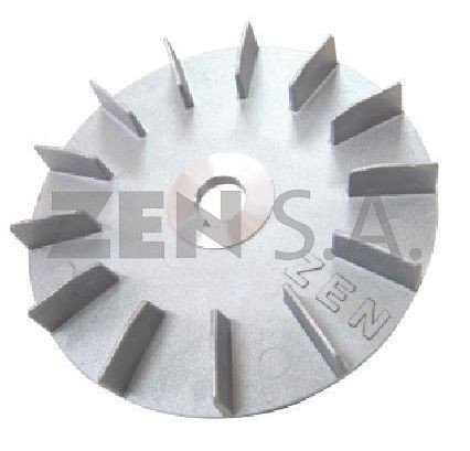 Imagen de VENTILADOR DE ALTERNADOR DE ALUMINIO CON EJE DE 17MM