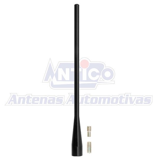 Imagen de MASTIL DE ALUMINIO NEGRO PARA AUTO ROSCA 5/6MM