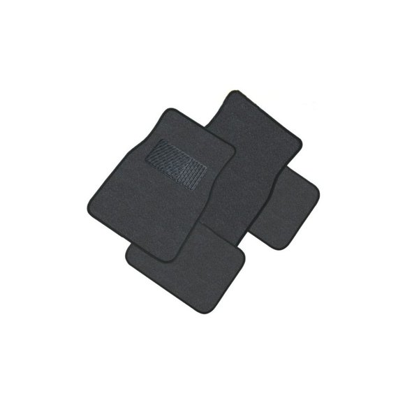 Imagen de JUEGO DE ALFOMBRAS DE MOQUETTE COLOR NEGRO