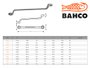 Imagen de LLAVE ESTRIADA ACODADA BAHCO 10-11MM