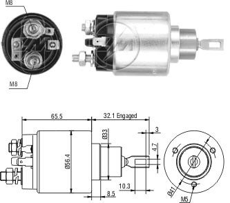 Imagen de AUTOMATICO ARRANQUE CHEVROLET KADETT/MONZA 1.8 C/BOSCH