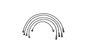 Imagen de JUEGO CABLES BUJIA CHEVETTE/MARAJO/CHEVY 500 1.4/1.6