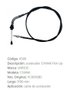 Imagen de CABLE DE ACELERADOR CHANA PICK-UP 1702MM