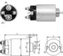 Imagen de AUTOMATICO ARRANQUE MITSUBISHI CANTER/L200/LANCER 2.0
