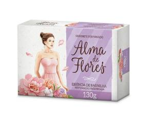 Imagen de JABON TOC ALMA DE FLORES VAINILLA 130G(48)