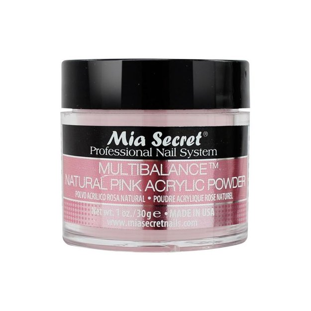 Imagen de Polvo Acrilico Rosa Mia Secret Multibalance 30 grs