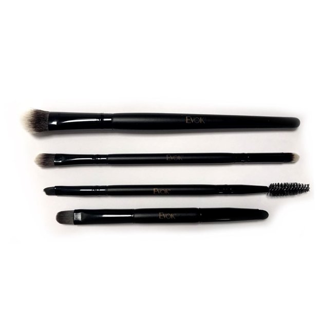 Imagen de Set de Pinceles Dobles de Maquillaje Evok 4 unidades