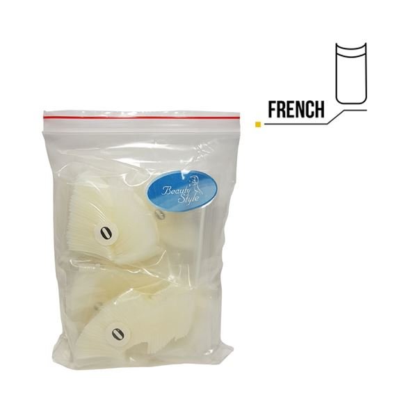 Imagen de Uñas Sonrisa French Natural 4 250 unidades