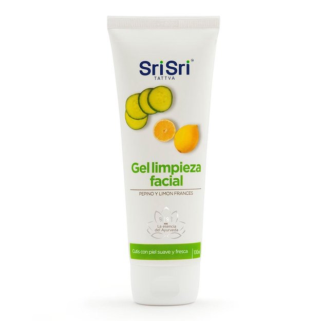 Imagen de Gel de Limpieza Facial Sri Sri 100 ml Pepino y Limon