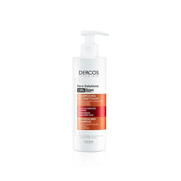 Imagen de Shampoo Dercos Vichy Kera Solutions Reparador 250 ml