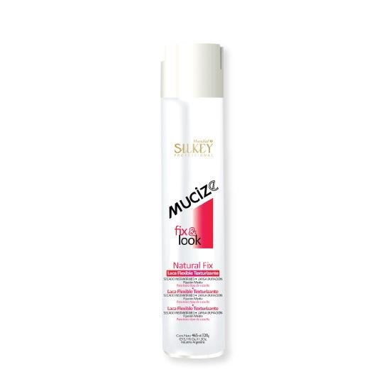 Imagen de Laca Flexible Silkey Mucize Natural Fix 465 ml