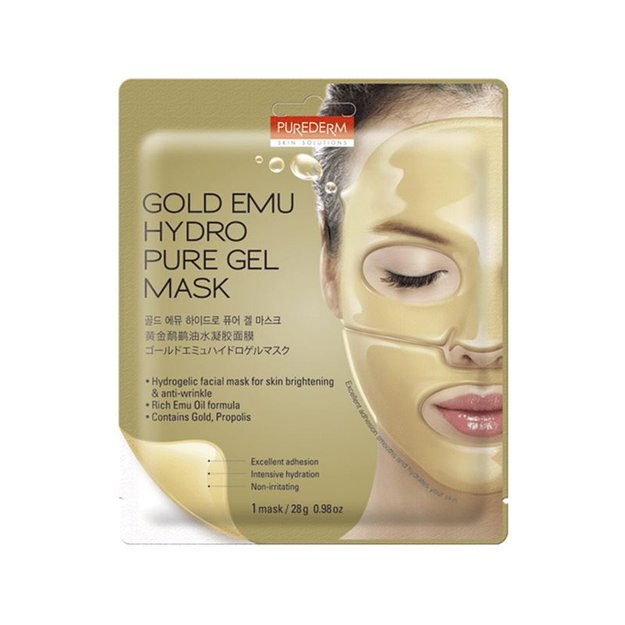 Imagen de Mascara Purederm Gold Emu Hydro Pure Gel