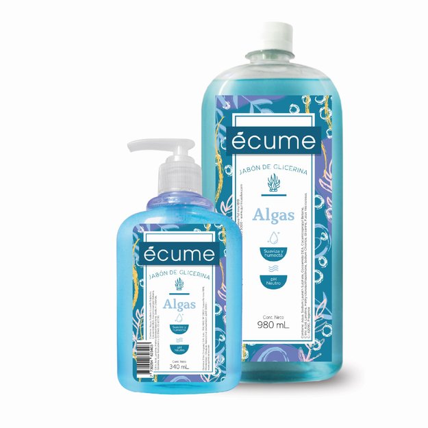 Imagen de Jabon Liquido Ecume 980 ml + 340 ml Algas