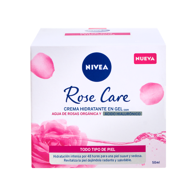 Imagen de Crema Hidratante en Gel Nivea Agua de Rosas 50 ml