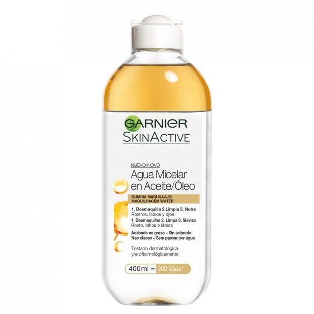 Imagen de Agua Micelar en Aceite Garnier 400 ml