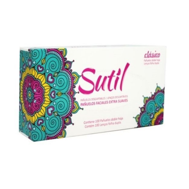 Imagen de Pañuelos Desechables Sutil Caja x100