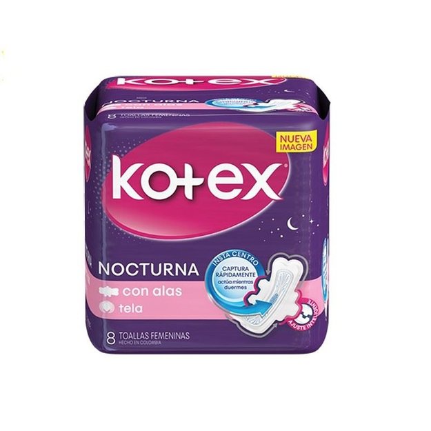 Imagen de Toalla Kotex Nocturna x8