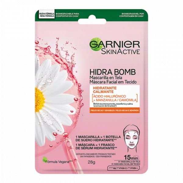 Imagen de Máscara Facial Skinactive Garnier Manzanilla