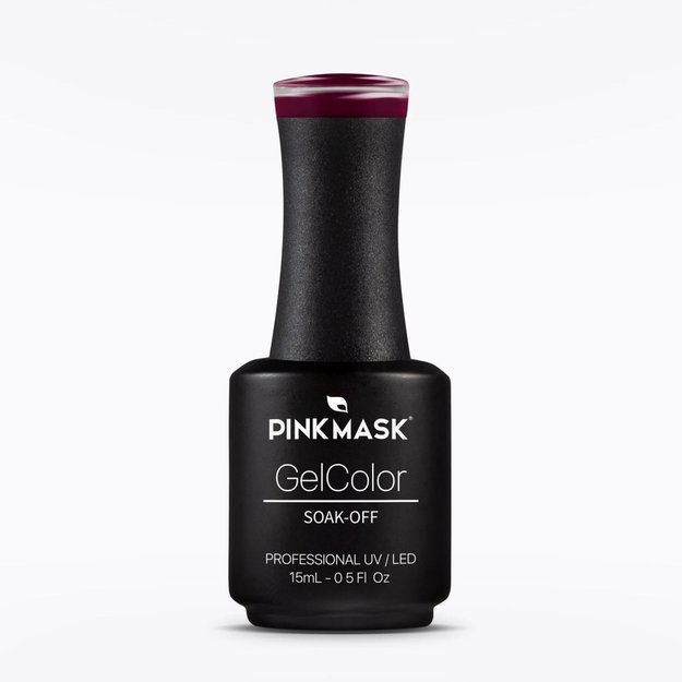 Imagen de Esmalte Semipermanente Pink Mask Gel Color Cherry Red
