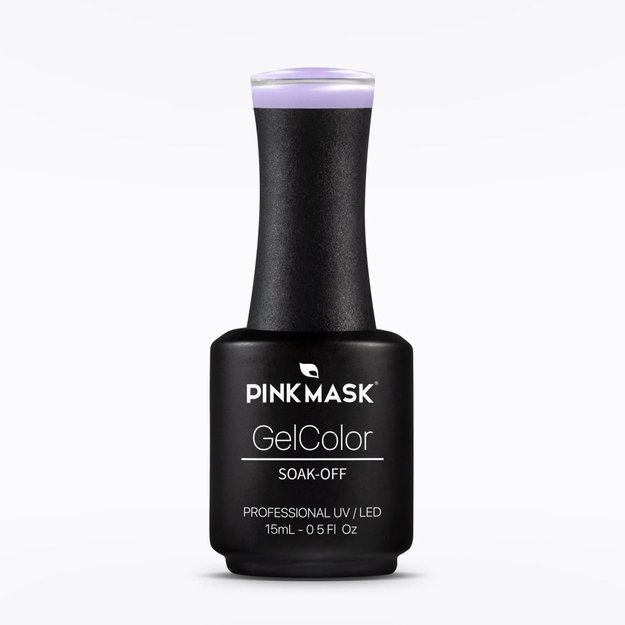 Imagen de Esmalte Semipermanente Pink Mask Gel Color Delilah