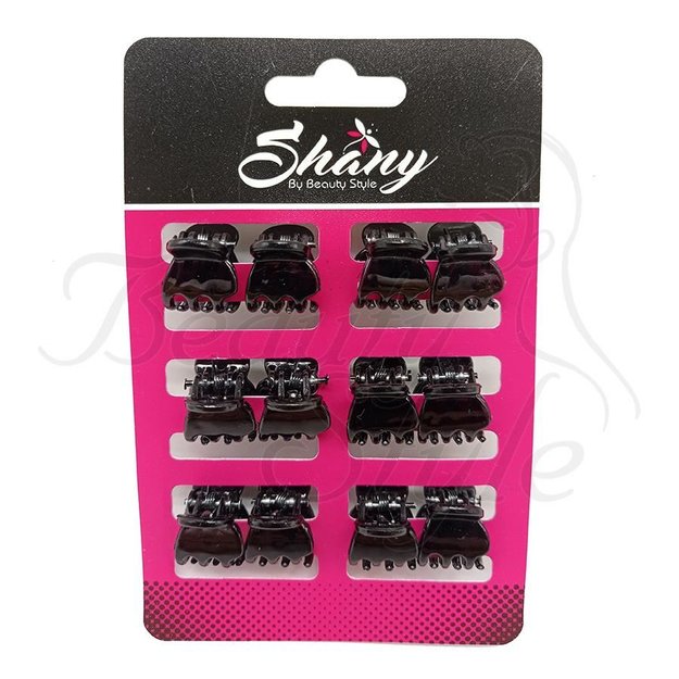 Imagen de Mini Pinzas Negra Beauty Style x1