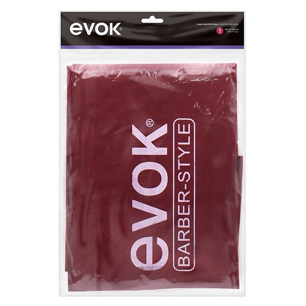 Imagen de Capa con Borde Ajustable para Barbero Evok