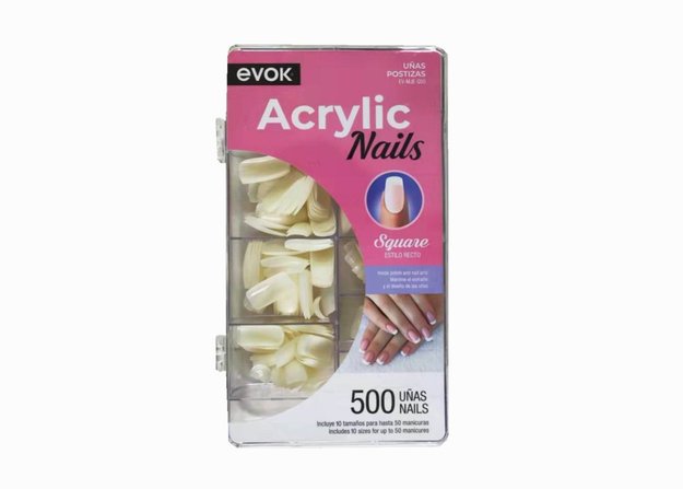 Imagen de Uñas Postizas Cuadradas Evok 500 unidades QS5