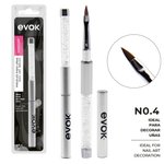 Imagen de Pincel para Uñas Nail Art Evok N°4