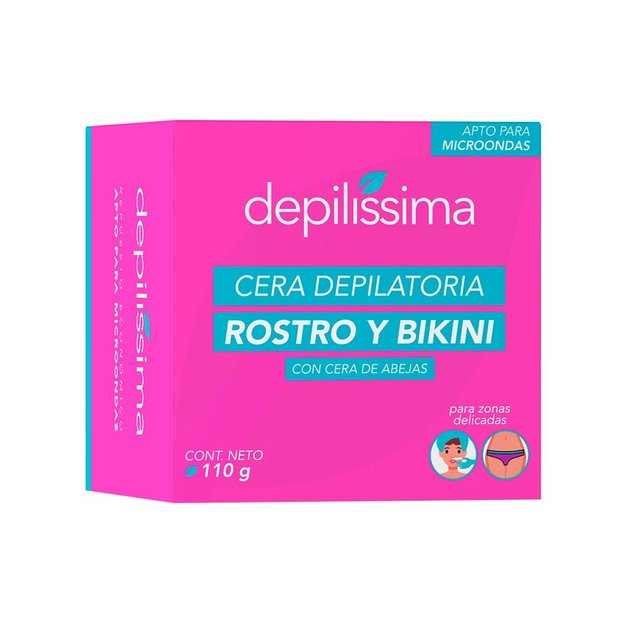 Imagen de Cera Depilatoria Para Rostro y Bikini Depilíssima 110 g