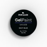 Imagen de Gel Paint Pink Mask Navy Blue