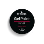 Imagen de Gel Paint Pink Mask Chili Red