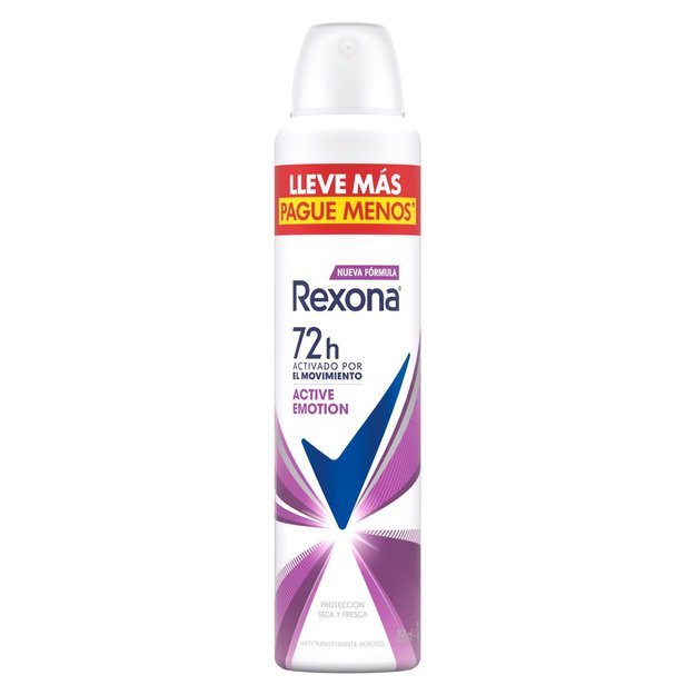Imagen de Desodorante Spray Rexona 250 ml Active Emotion