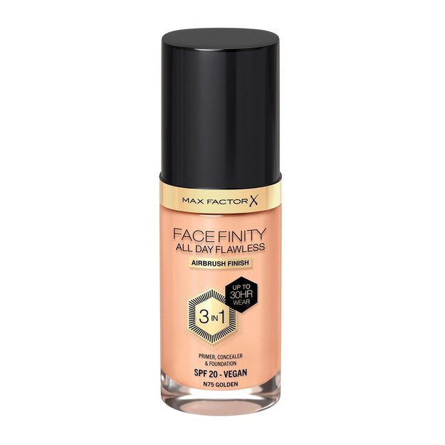 Imagen de Base Max Factor Facefinity 3 in 1 N75 Golden
