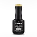 Imagen de Top Coat Gold Diamond Pink Mask Gel Color N°2