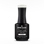 Imagen de Top Coat Gold Diamond Pink Mask Gel Color N°4