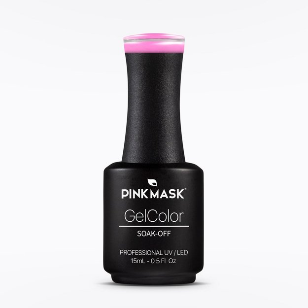 Imagen de Esmalte Semipermanente Pink Mask Gel Color Girl Power