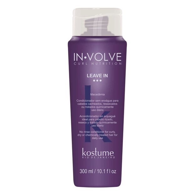 Imagen de Acondicionador Sin Enjuague Kostume Involve Rulos 300 ml
