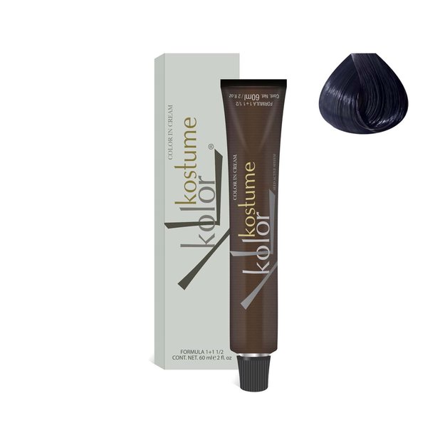 Imagen de Tinta Kostume 1A Negro Azulado 60 ml