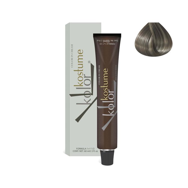 Imagen de Tinta Kostume 9.1  Rubio Ultra Claro Cenizo 60 ml